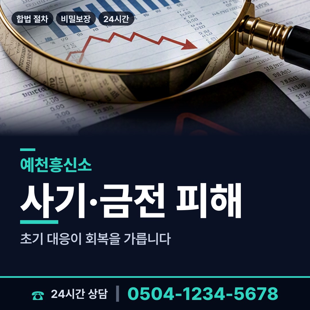 예천 효자면 민간조사사 상담 안내